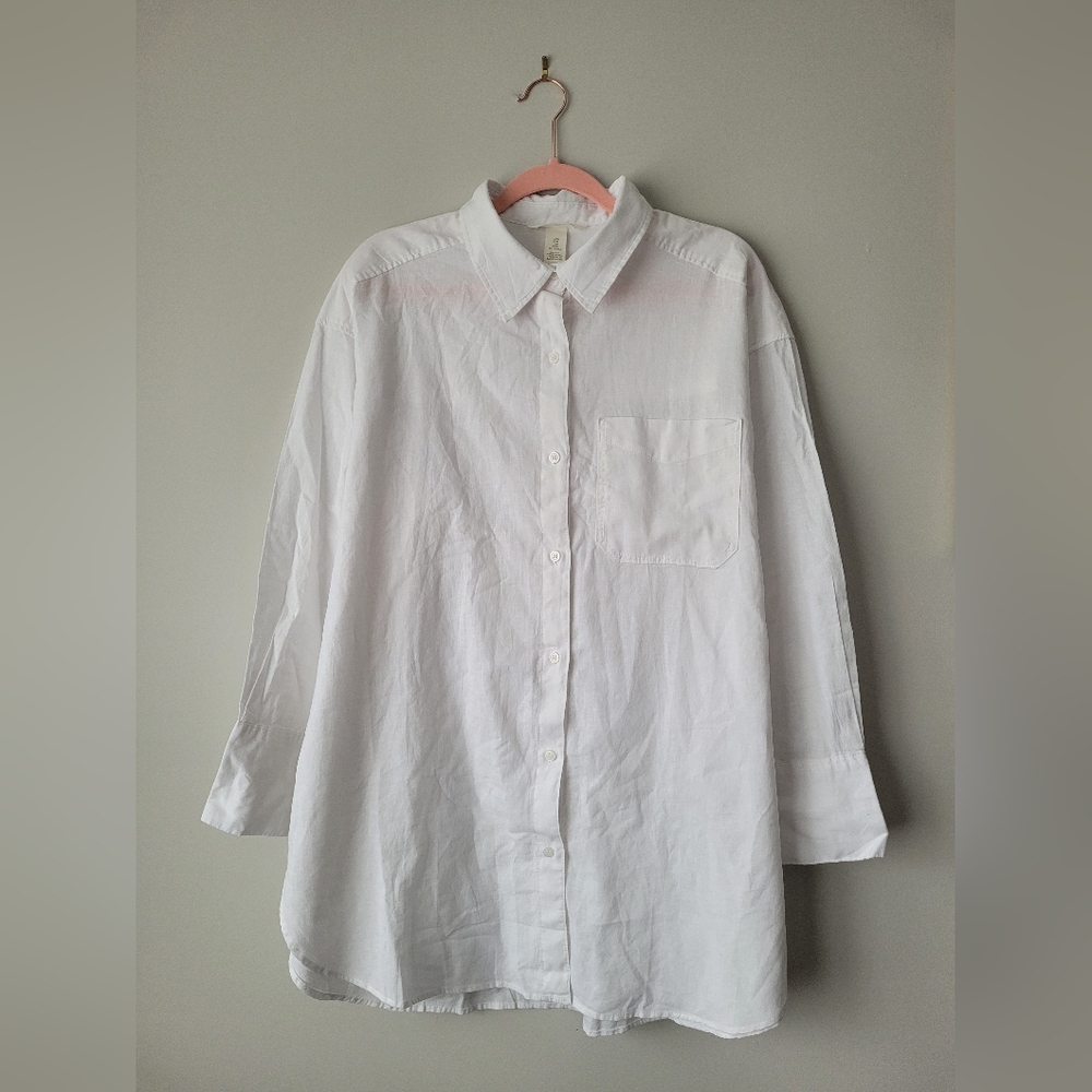 H&M Long Button Up Shirt
